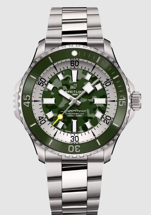 2024 Breitling SuperOcean Automatic 46 Super Diver Titanium Replica Watch E10379D31L1E1